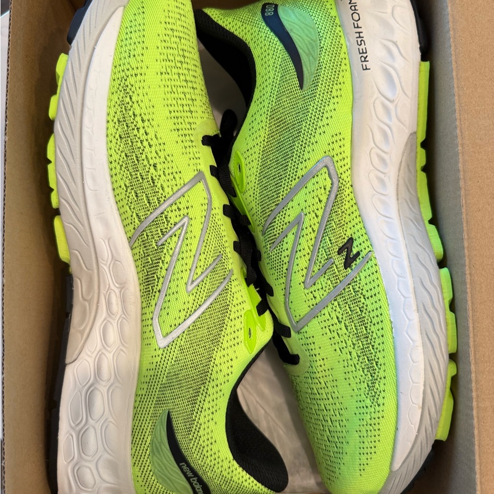 New Balance Neon Green Running Shoes